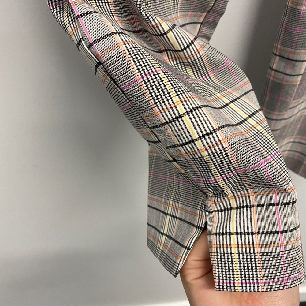 NWT | STRETCHY CHECKERED OFFICE PANTS - Picture 7 of 11